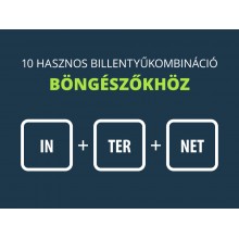 10 hasznos billentyűkombináció böngészőkhöz