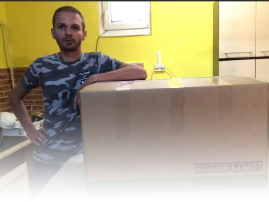 VIDEÓ: HP LP2465 24" monitor kicsomagolás