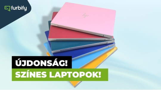 Újdonság! Színes laptopok!