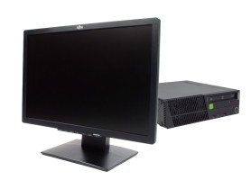 Lenovo ThinkCentre M92p SFF + 22" B22W-7 LED Fujitsu Monitor (Quality Silver) Komplett PC - 2070367