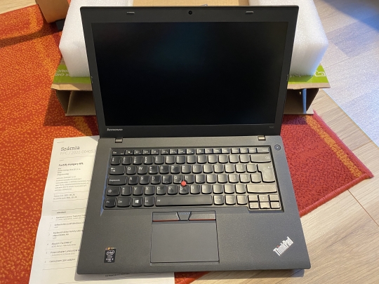 Lenovo ThinkPad T450 értékelés János #1