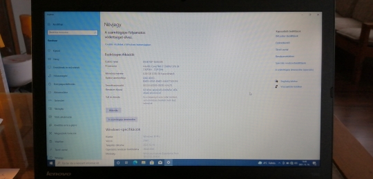 Lenovo ThinkPad T450 értékelés Tamás #2